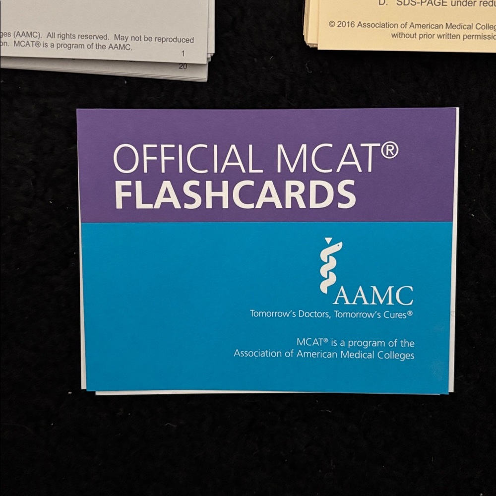 Official MCAT Flashcards Set - Picture 2 of 3